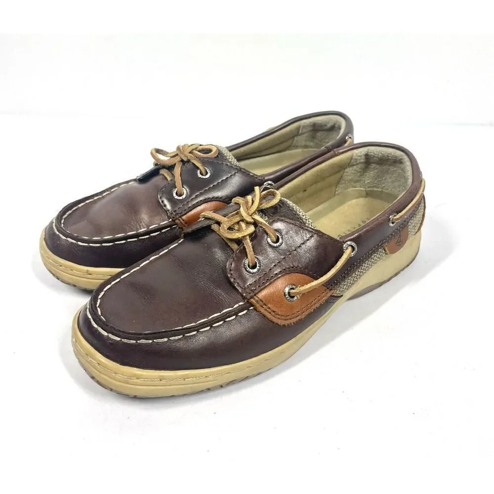 Sperry Top Sider Bluefish Boat Shoes Kids Youth Boys 4 M